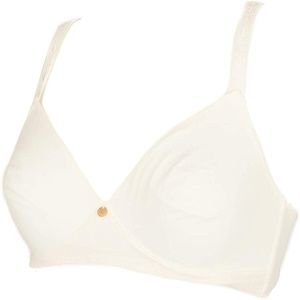 NWT Chantelle Alhambra Soft Cup Bra Wire-free 2516 Cappucino/Beige 32C